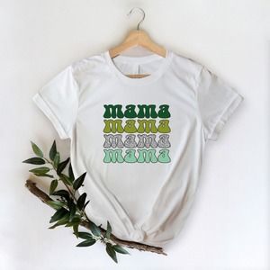 St Patrick's Mama Shirt, Happy St Patrick's Day Shirt, Lucky Shirt, Mom Shirt